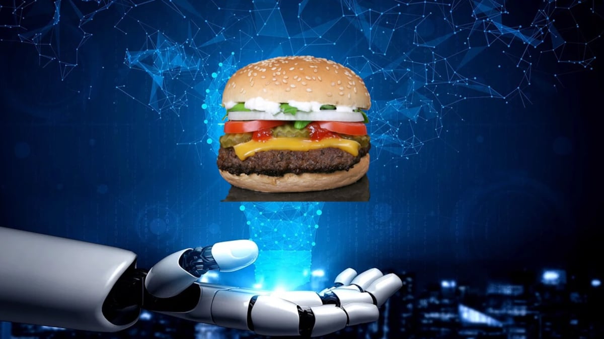 Inteligencia artificial alimentos, comida