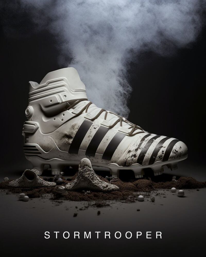 Star Wars x Adidas según la Inteligencia Artificial Midjourney