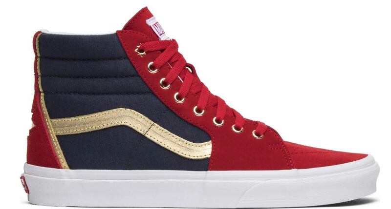 Marvel x SK8-Hi Captain Marvel (Capitana Marvel)