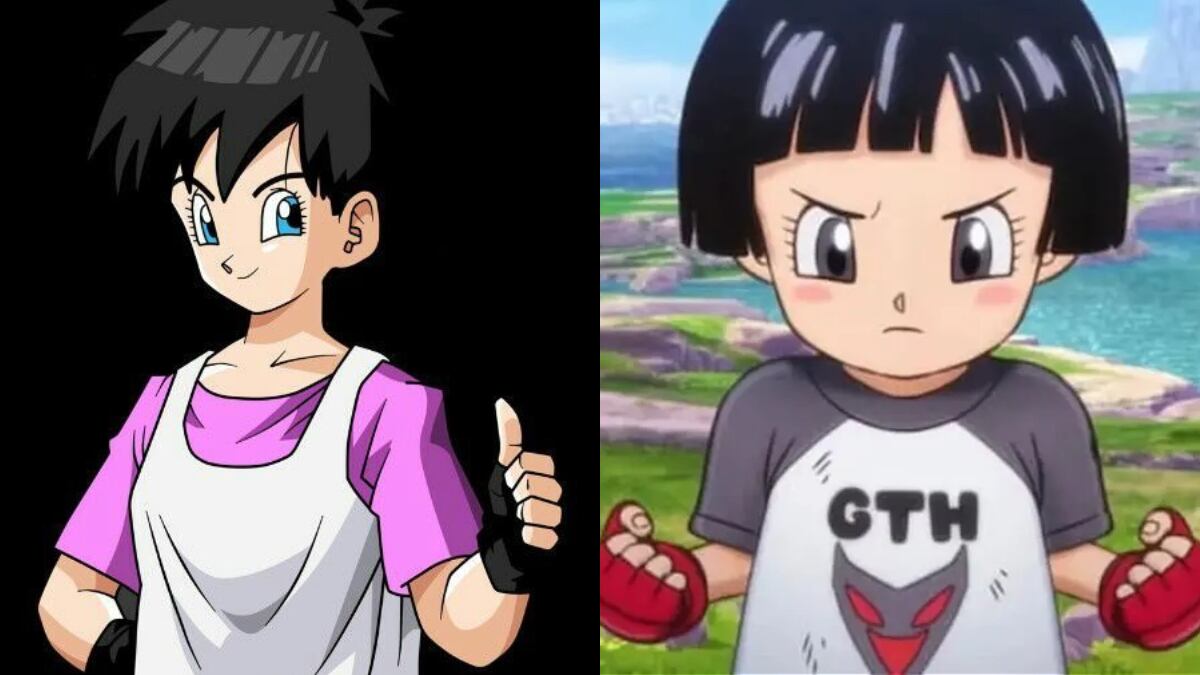 Videl y Pan Dragon Ball