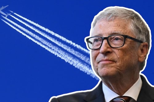 Google y Bill Gates quieren un cielo limpio: trabajan para eliminar las estelas que dejan los aviones