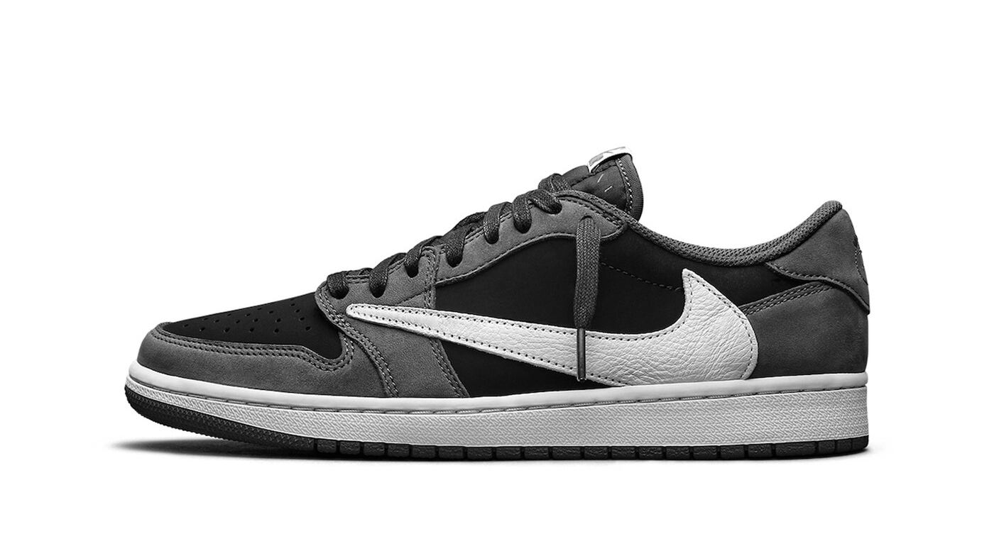Las zapatillas Travis Scott x Air Jordan 1 Low OG Black Phantom marcan un nuevo modelo tras el retorno del vínculo entre el rapero y Nike, luego de los trágicos hechos de Astroworld.