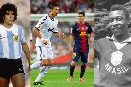 La Inteligencia Artificial elige el once ideal del futbol de todos los tiempos: ¿Estás de acuerdo?