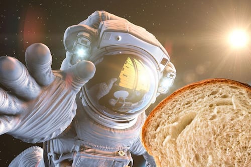 El pan está prohibido para los astronautas en el espacio: la razón te sorprenderá
