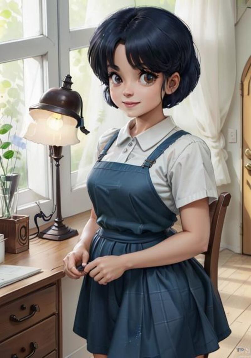 Akane Tendo de Ranma 1/2.