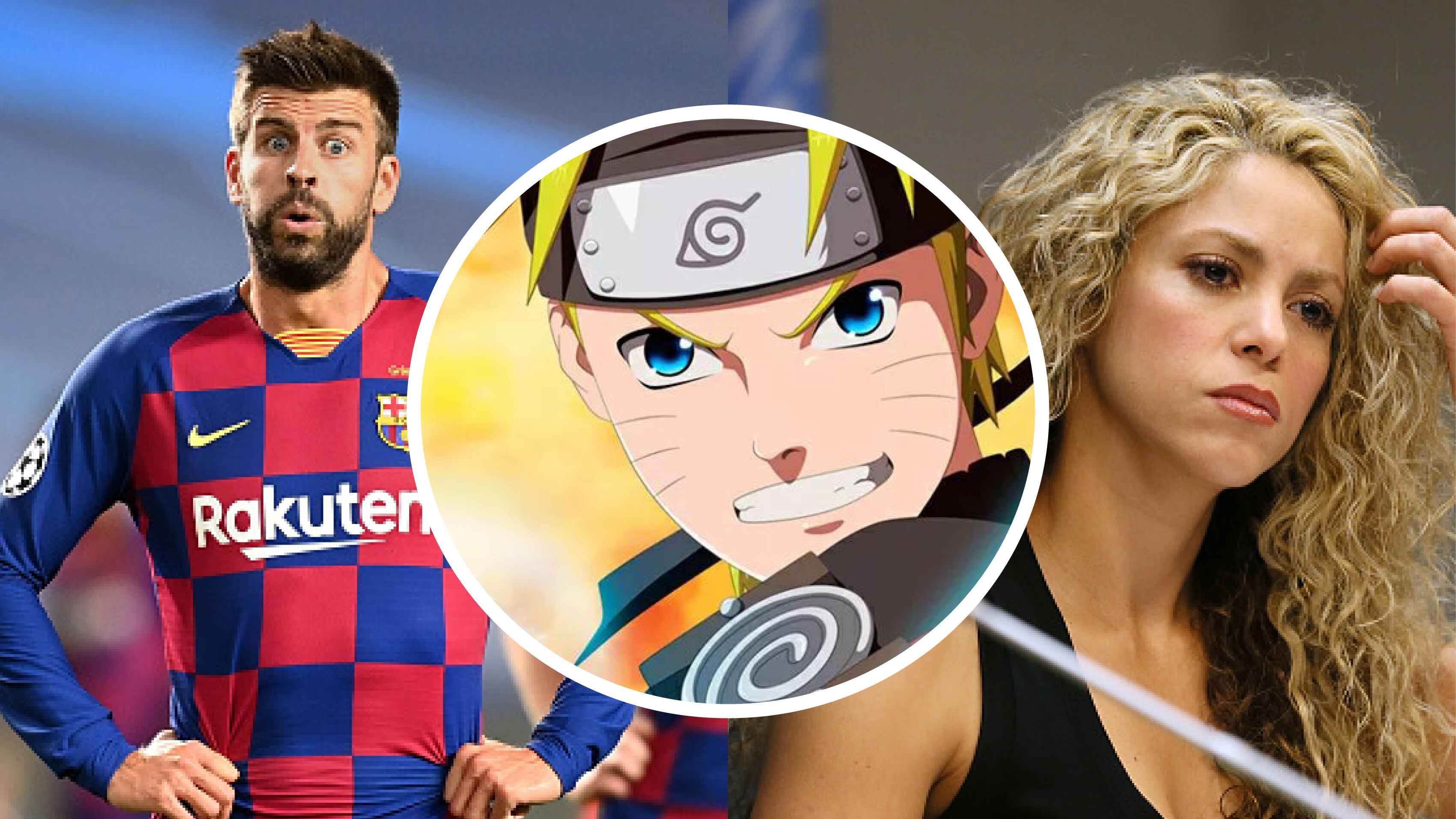 Piqué se enojó por que le spoilearon Naruto más que por la canción de Shakira