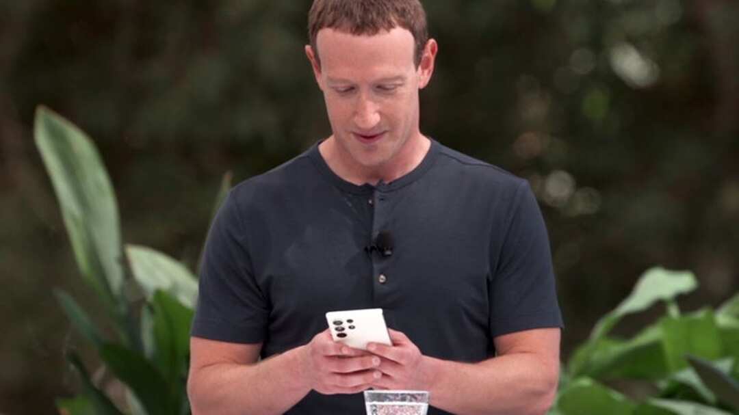Mark Zuckerberg celular