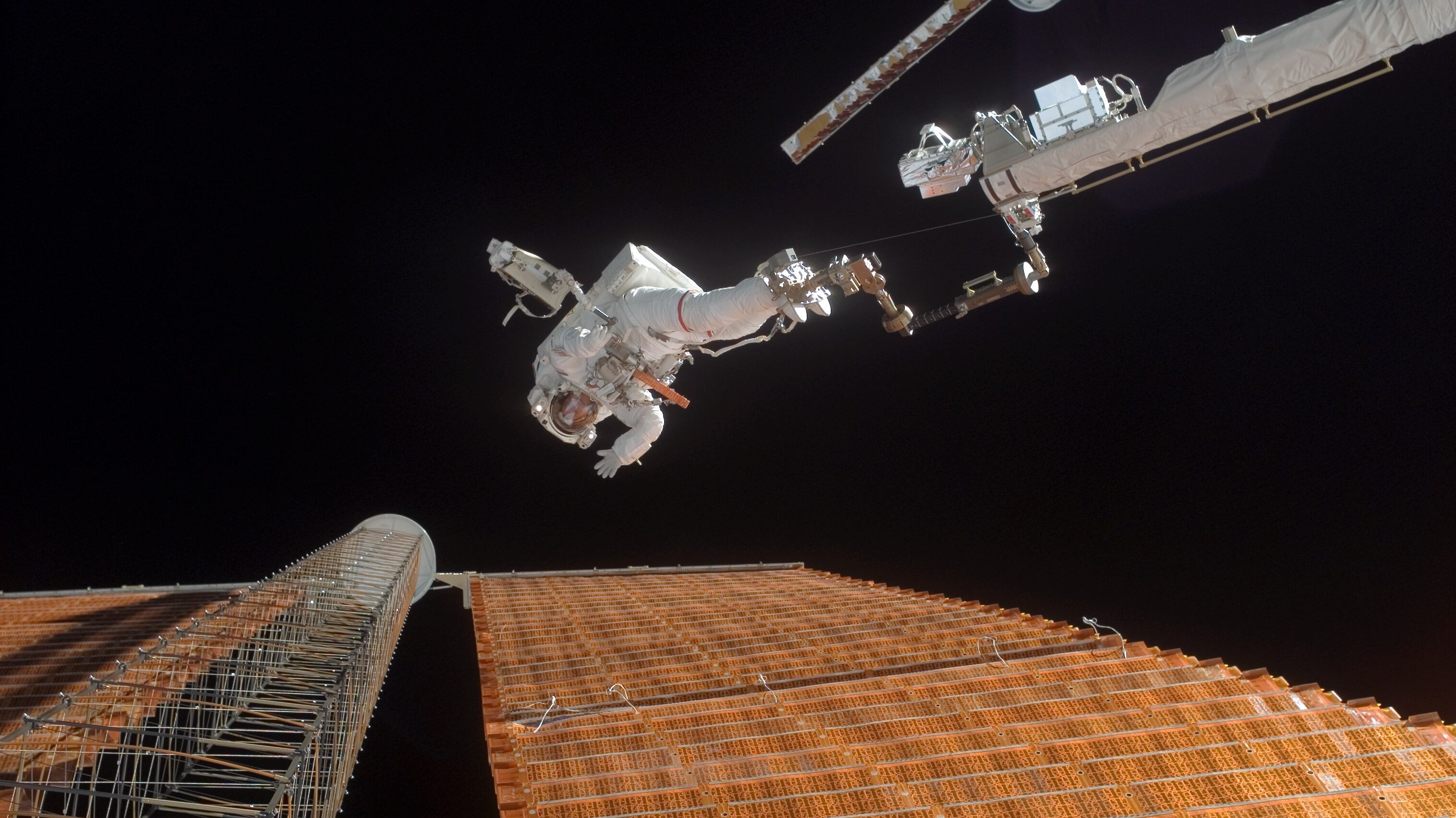 Scott Parazynski en el espacio