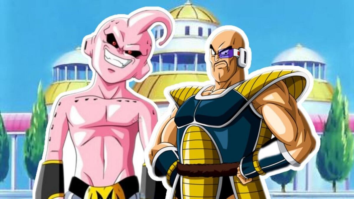 Majin Buu Nappa. Composición Alberto Sandoval