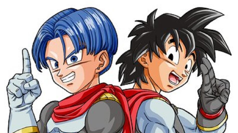 Trunks y Goten en el nuevo manga.