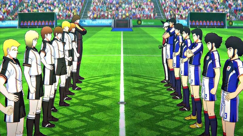 Alemania y Japón se verían más de una vez en Supercampeones