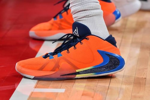 Giannis Antetokounmpo: Estas son sus zapatillas Nike más espectaculares