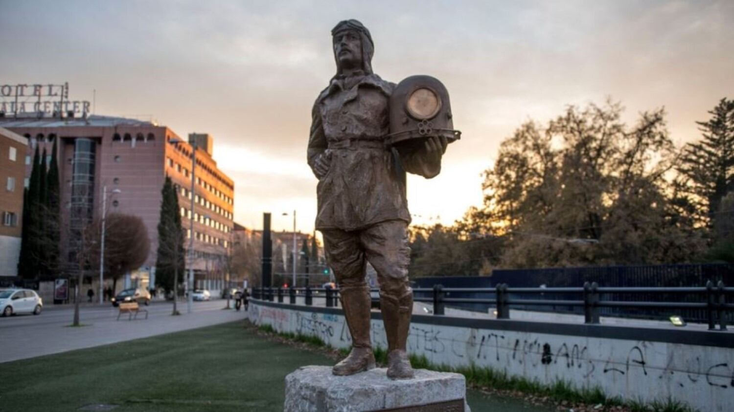 El inventor del traje de astronauta