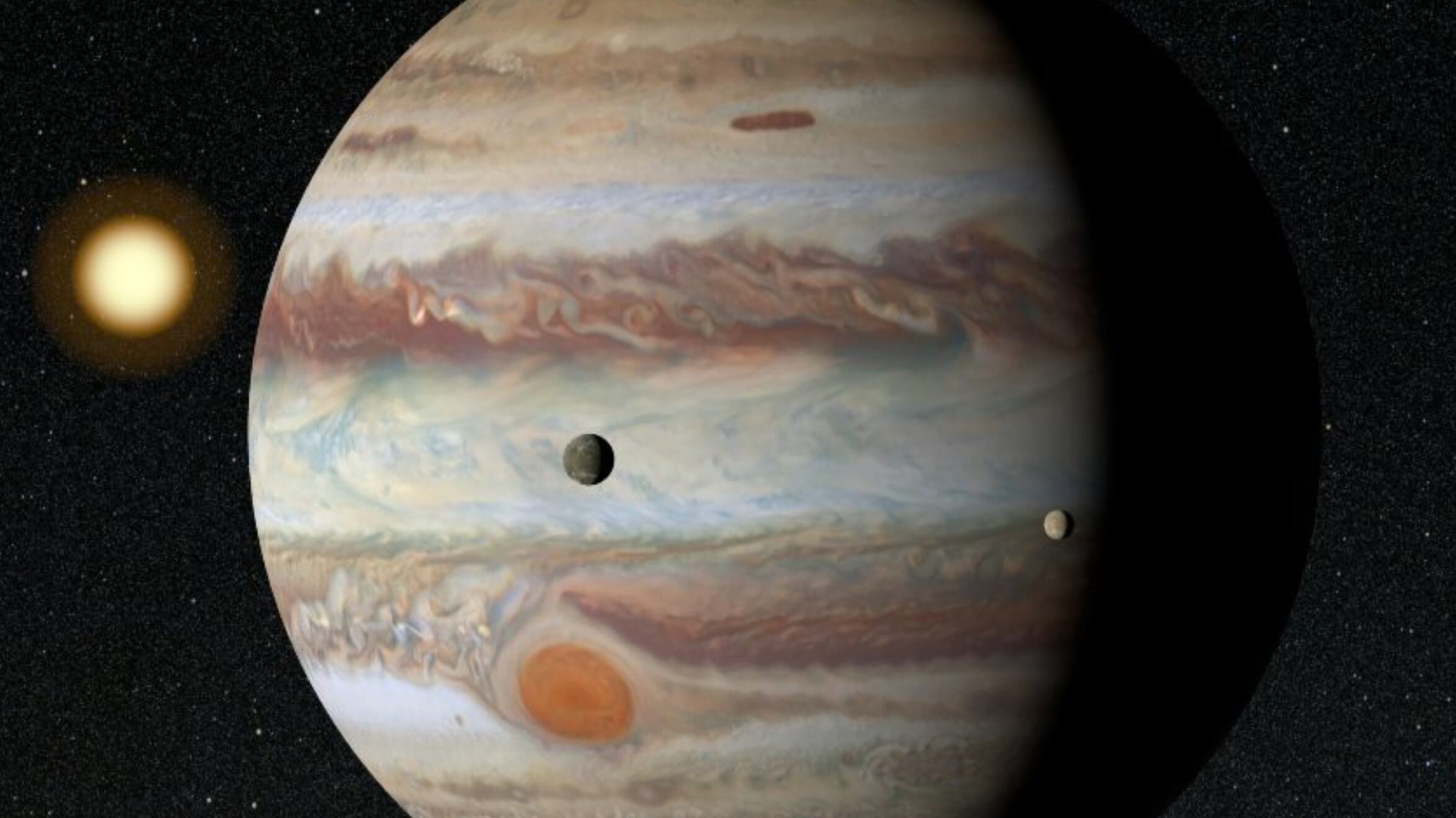 La Gran Mancha Roja
Desde su primera observación en el siglo XIX, la Gran Mancha Roja ha ido reduciendo su tamaño gradualmente.