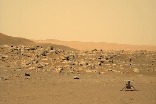 Tragedia aérea en Marte: Esta foto da cuenta de los daños del histórico helicóptero Ingenuity