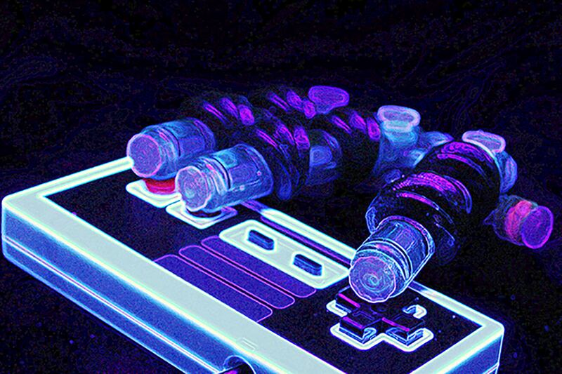 Ilustración de la mano robótica