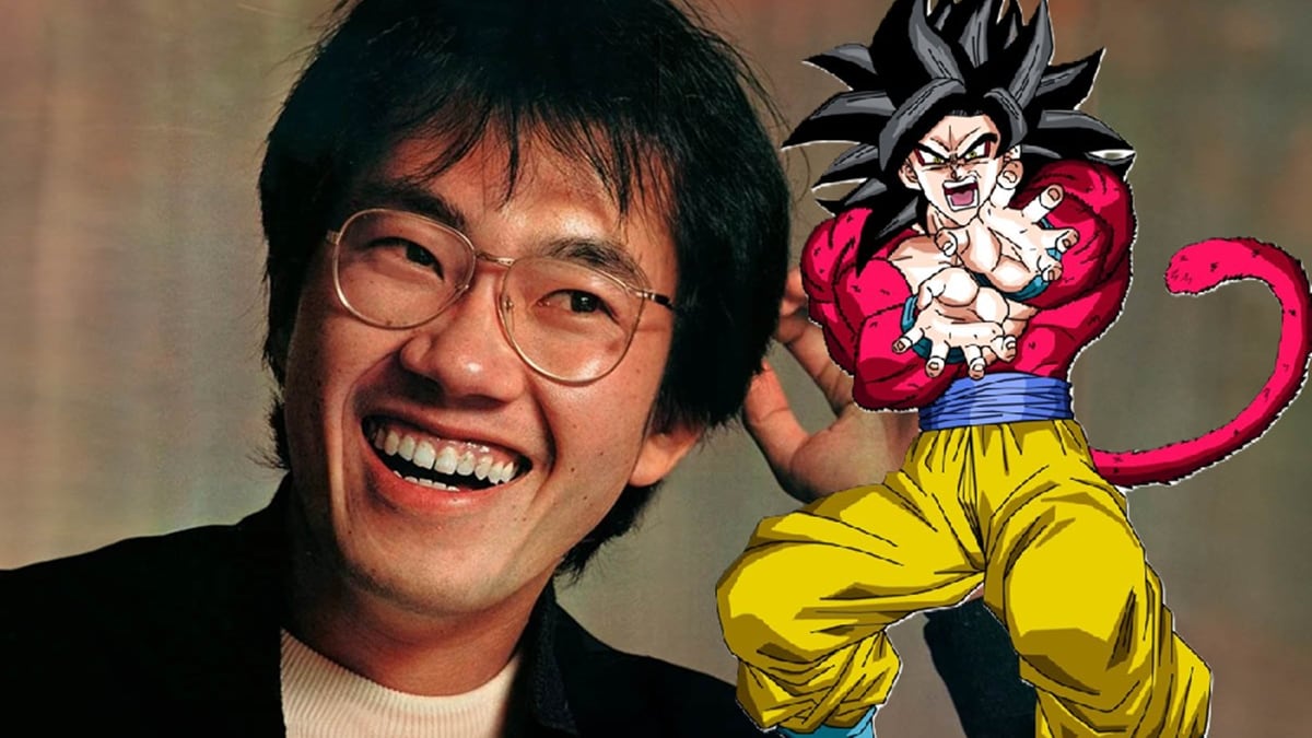 Akira Toriyama y el Goku Super Saiyajin 4 de Dragon Ball GT