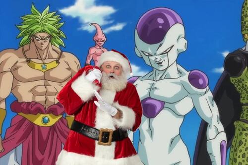 Tiernos y aterradores: Así se verían los villanos de Dragon Ball si celebraran la Navidad