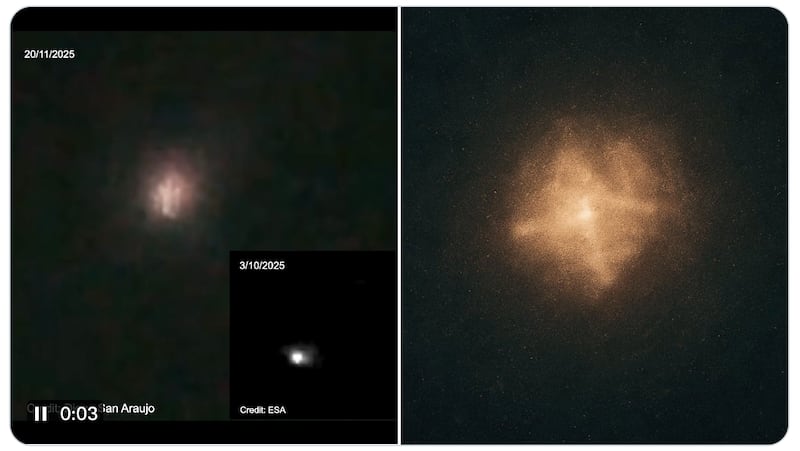 3I/ATLAS Captura video