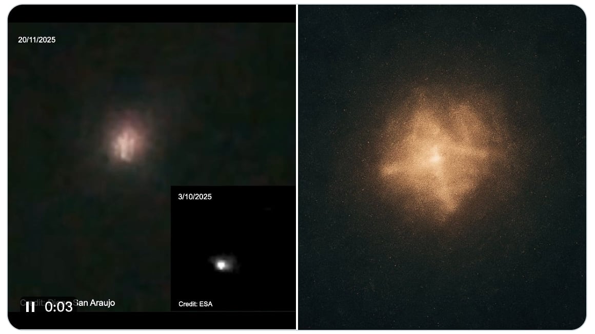 3I/ATLAS Captura video