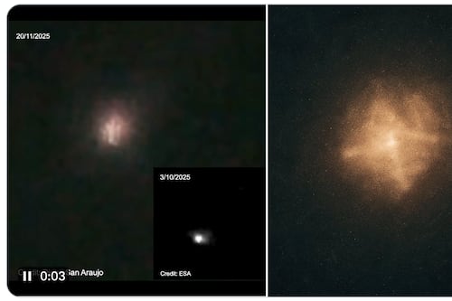 El video de 3I/ATLAS “girando” en el espacio enciende las alarmas alienígenas, pero la NASA lo desmiente