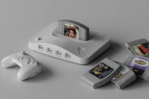 Crearon una réplica de la Nintendo 64 que funciona con los cartuchos originales
