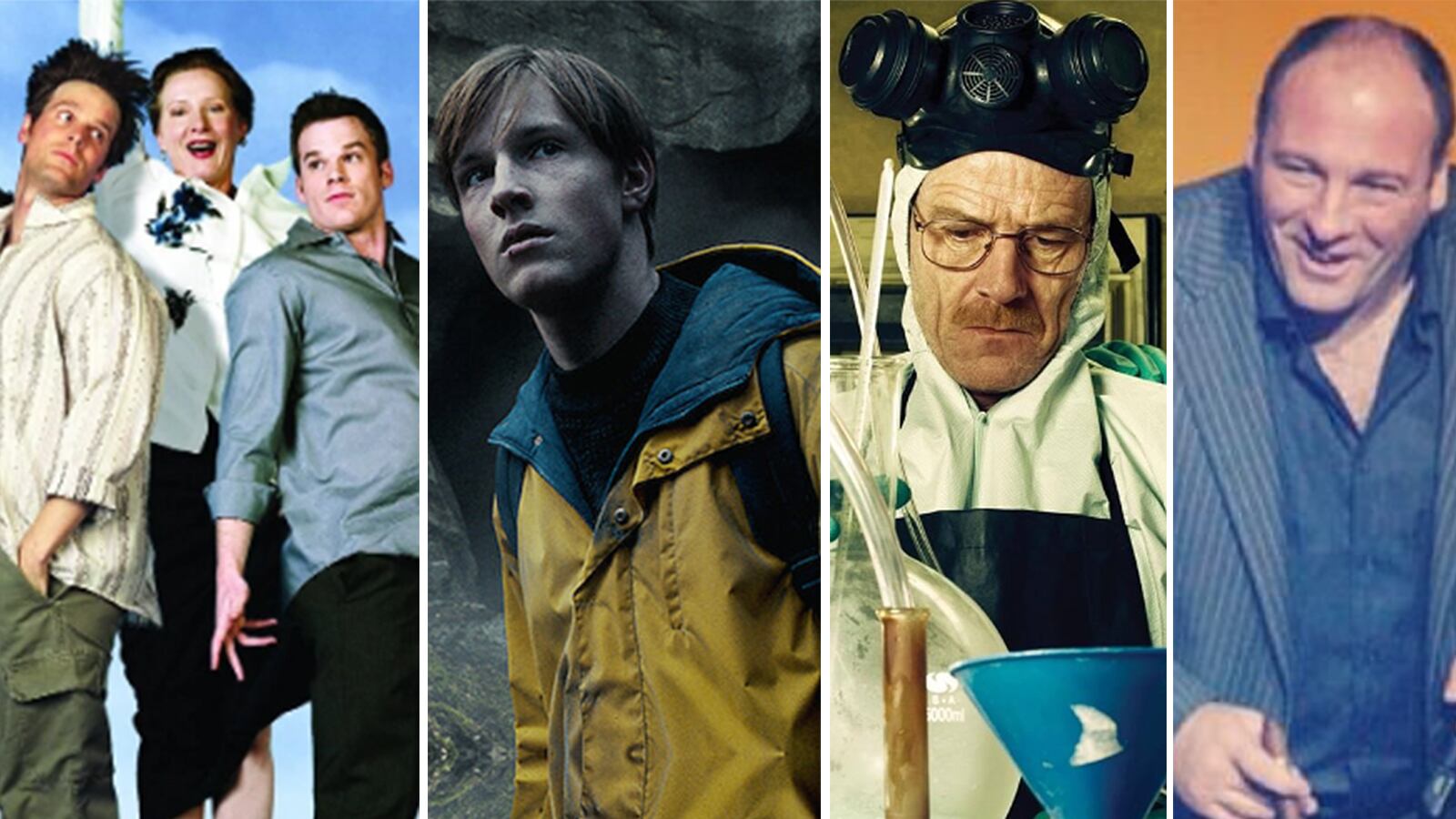 Imágenes de las series más exitosas de la plataforma streaming.