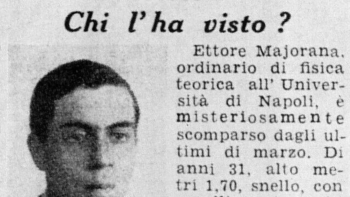 Ettore Majorana / WIKIMEDIA COMMONS