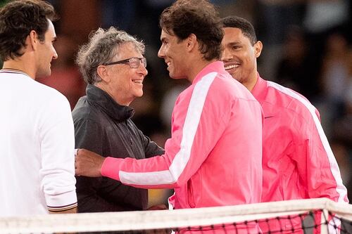 Bill Gates saluda a Rafael Nadal por su retiro del tenis | Recordamos la conversación de ambos que predijo la pandemia