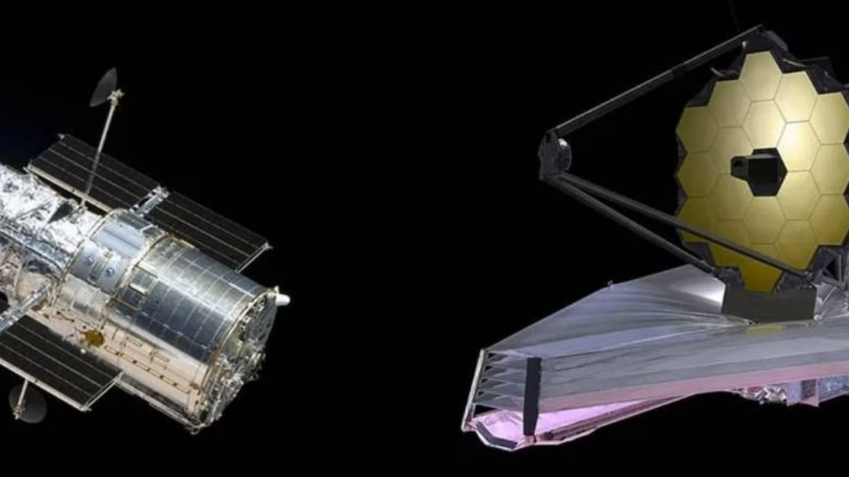 Hubble y James Webb