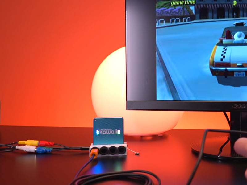 El milagro del modding: Logran crear una GameCube funcional del tamaño de un llavero y sin emulación