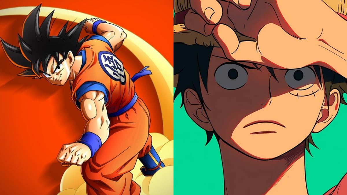 Dragon Ball Goku - One Piece Luffy