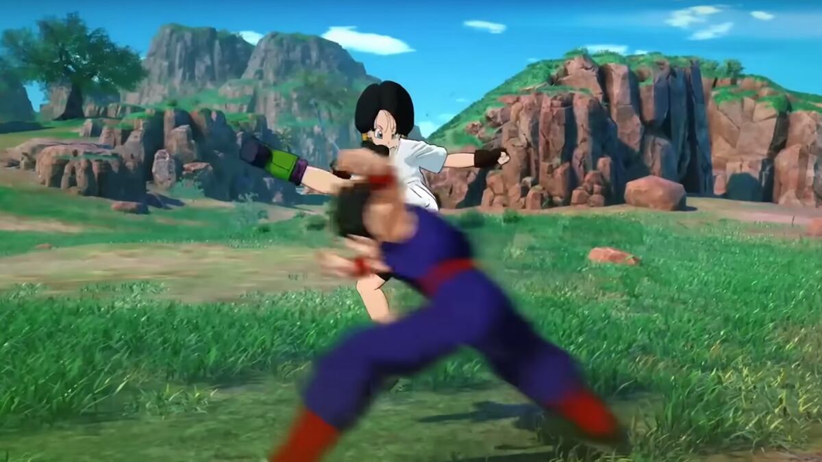 Videl y Gohan Dragon Ball Sparking ZERO