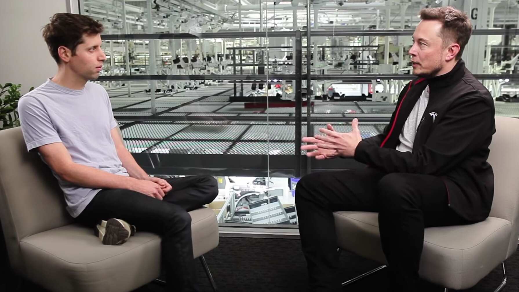 Sam Altman y Elon Musk