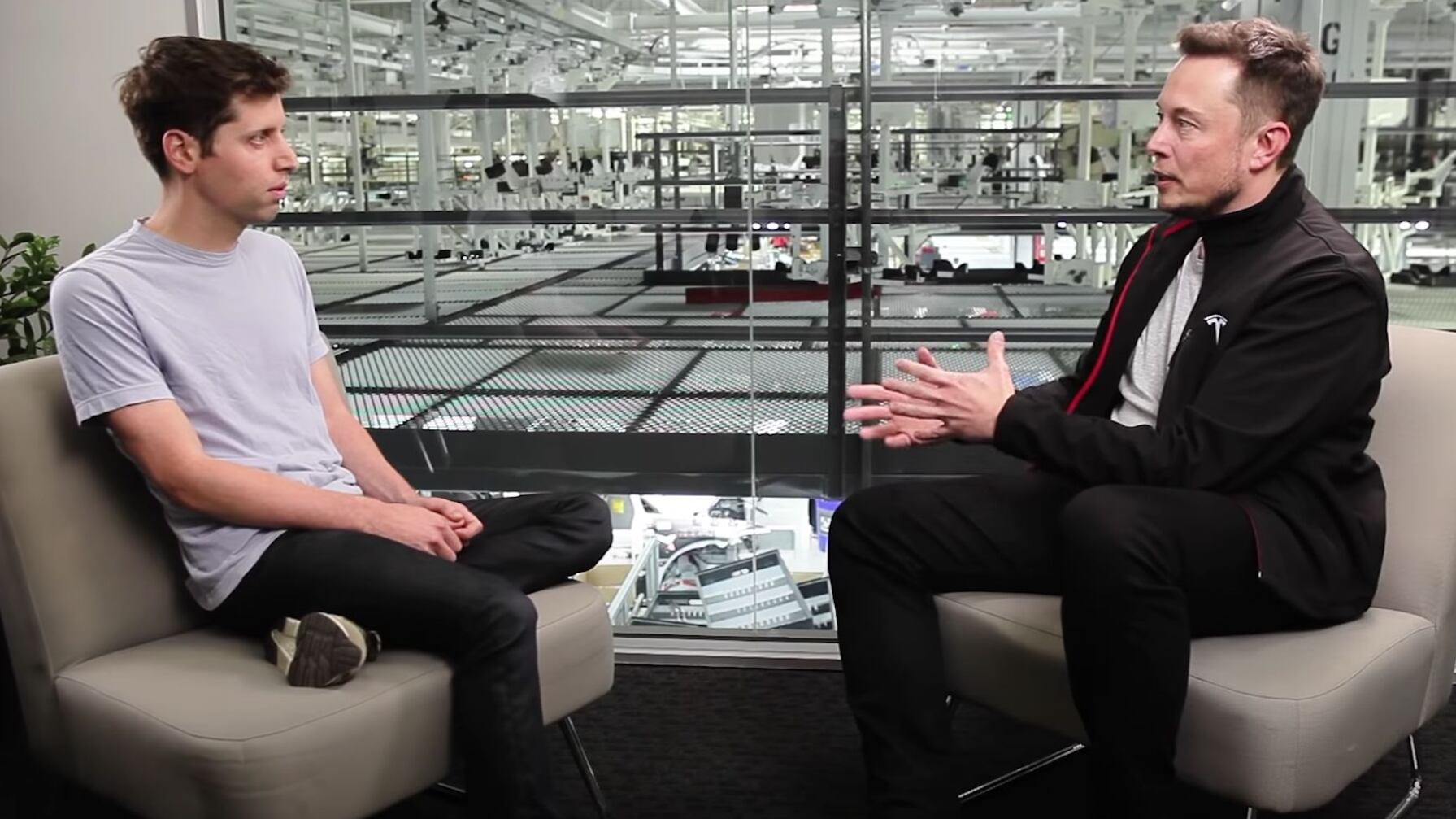 Sam Altman y Elon Musk