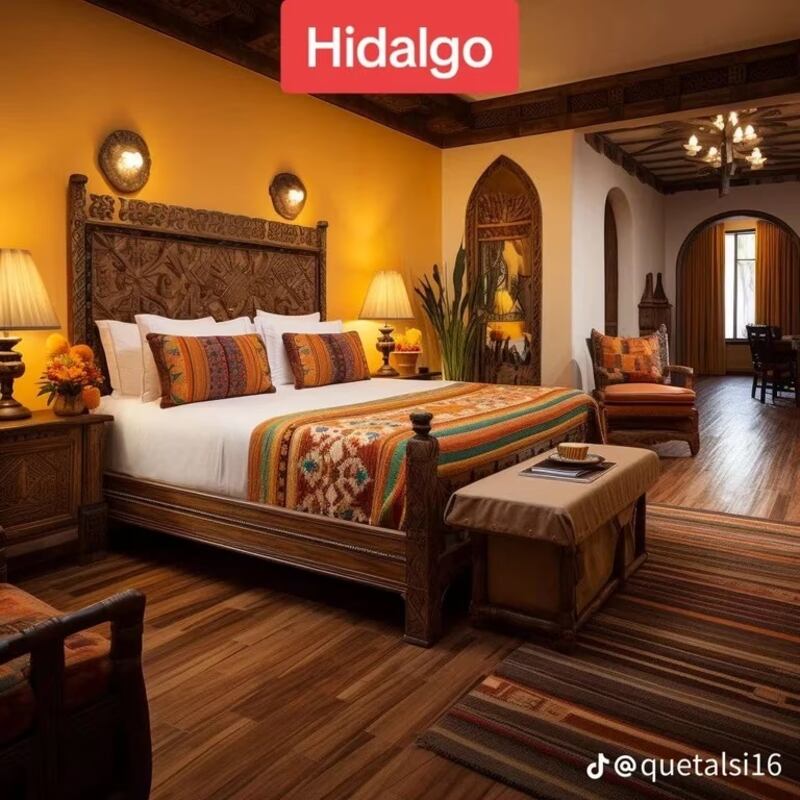 IA estados de México como habitaciones de hotel