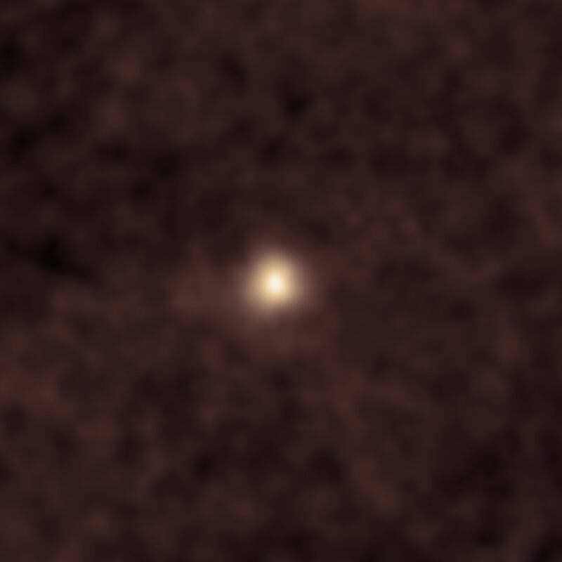 Imagenes borrosas de la NASA, de 3i/ATLAS