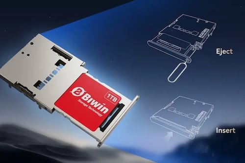 ¿Una SSD del tamaño de una tarjeta SIM? Es lo que China estaría por lanzar