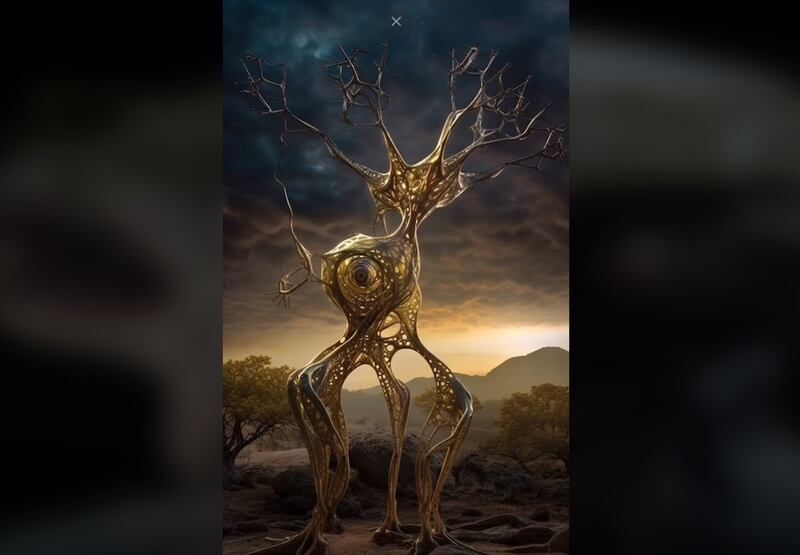 Extraterrestres según @artistaartificial