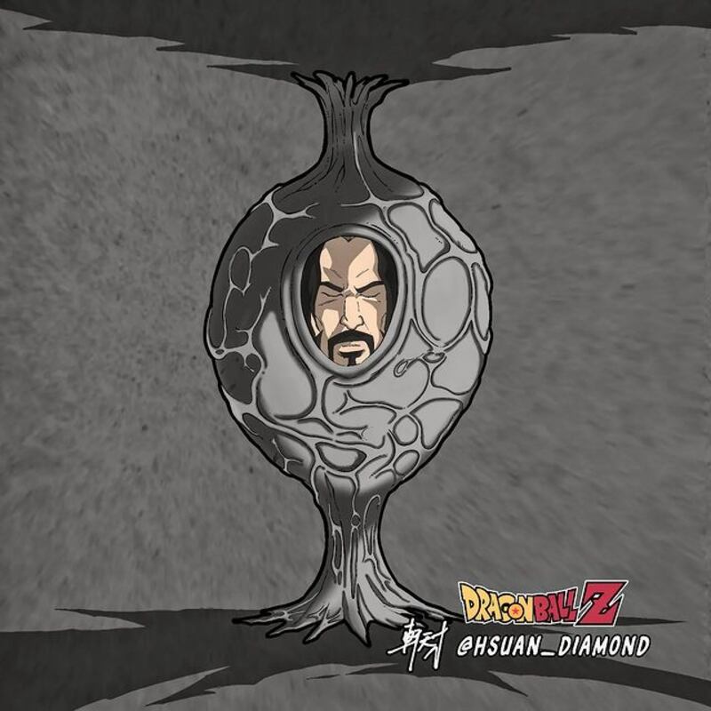 Majin Buu y John Wick por HsuanDiamond