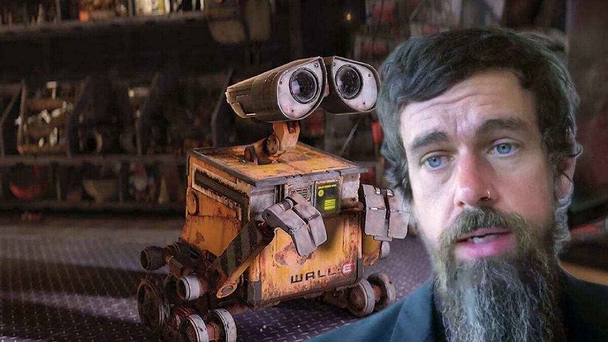 Jack Dorsey Wall E. Composición Alberto Sandoval