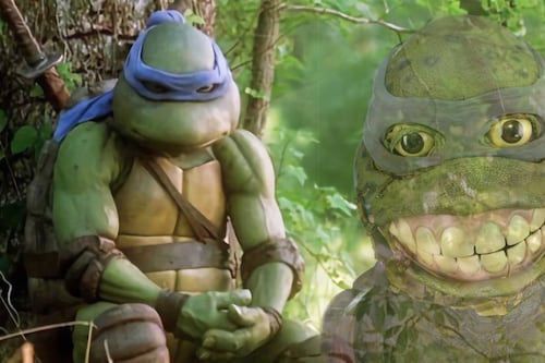 FAIL: Nadie quiso comprar el feo disfraz de Leonardo de las Tortugas Ninja que se estaba subastando