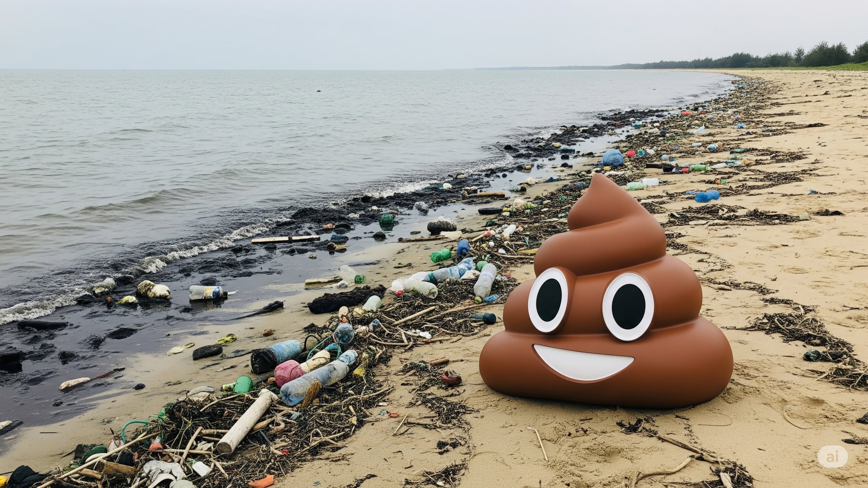 Playa contaminada - Gemini - FayerWayer