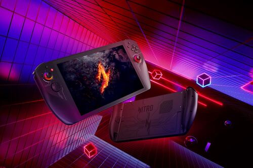 ¿Es tanta la diferencia de tamaño entre la Acer Nitro Blaze y la Steam Deck?