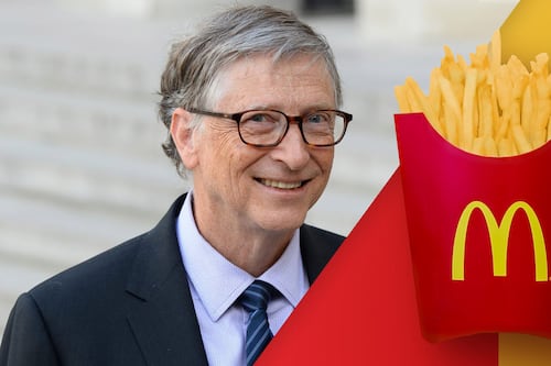 Bill Gates es el proveedor de las papas que comes en McDonald’s