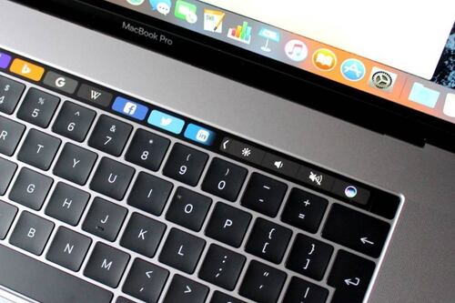 Apple patenta el teclado del futuro: cada tecla funciona como la Touch Bar de la MacBook Pro