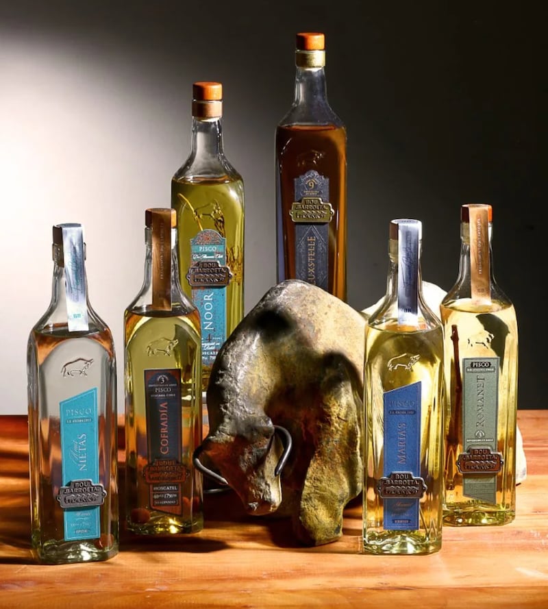 Pisco chileno premiado