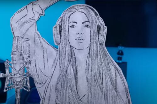 Impresionante: No es un filtro, son cientos de dibujos a mano los que usó Shakira en Session 53