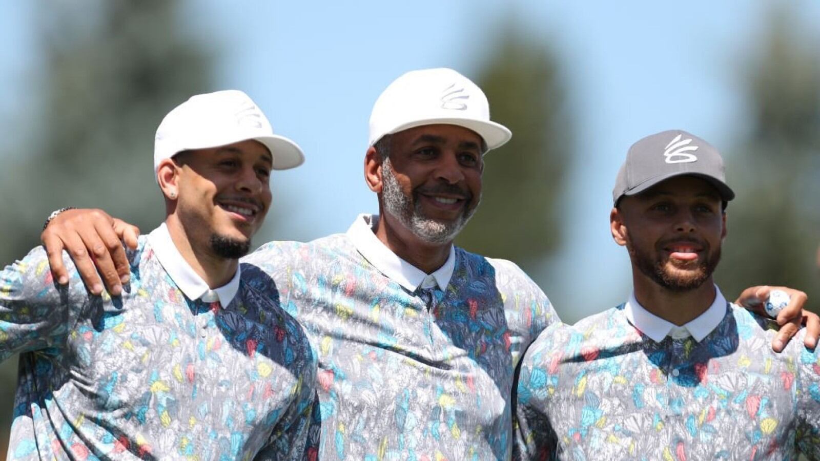 Seth, Dell y Steph Curry