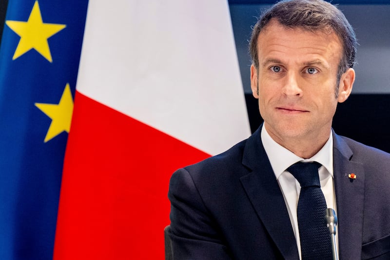 El presidente francés, Emmanuel Macron, enfrentó múltiples protestas en contra del cambio en la reforma de jubilación.